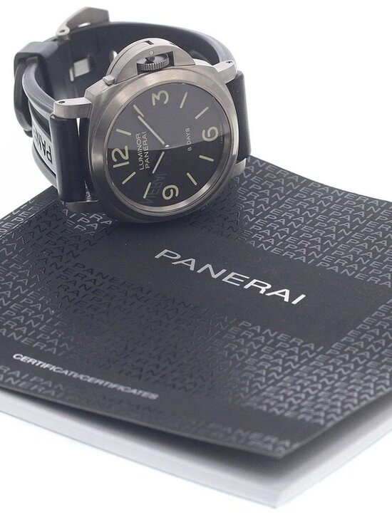 PANERAI Luminor base PAM00562 8 days Dark brown Dial Hand Winding Men\'s_962049 main image 7